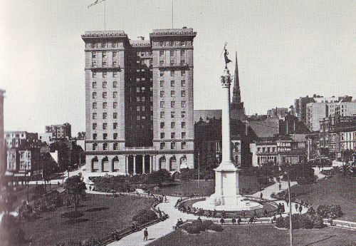 St Francis Hotel in 1904 image via Wikipedia